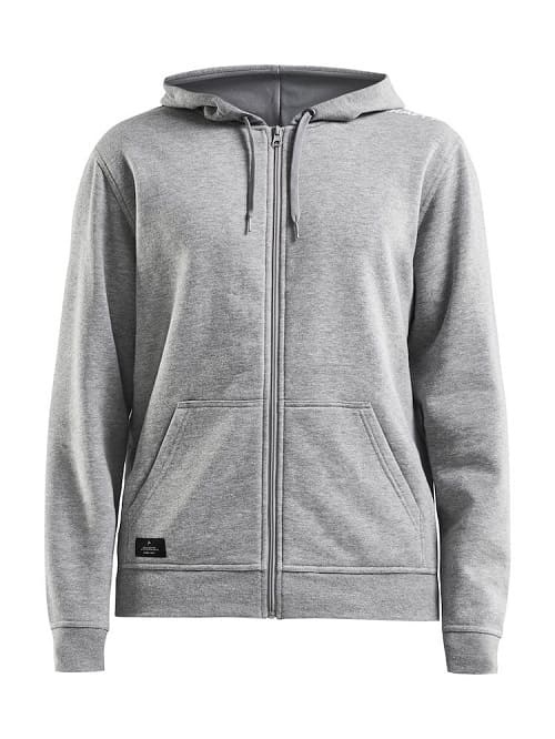 Logotrade promotional giveaway picture of: Community full zip mens' hoodie, grey