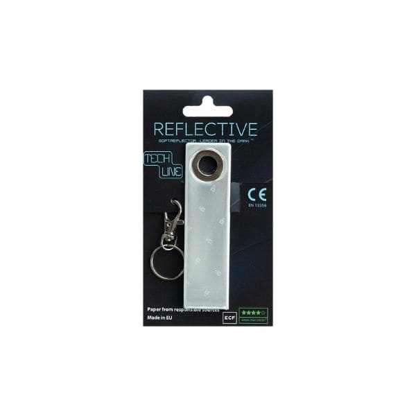 Logotrade promotional gift image of: Soft reflector keychain