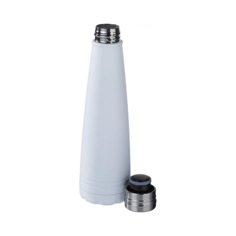 Logo trade promotional merchandise photo of: Duke vacuum insulated bottle, white