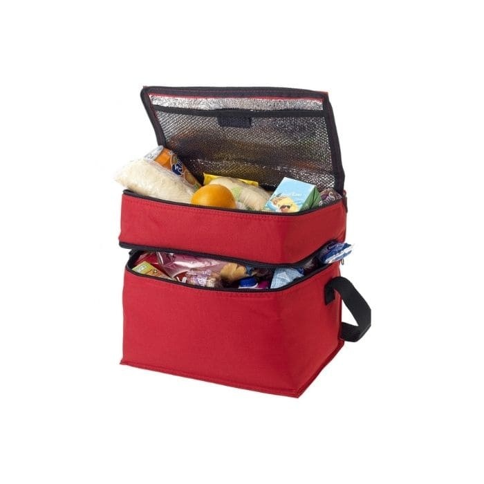 Logotrade promotional giveaways photo of: Oslo cooler bag, red