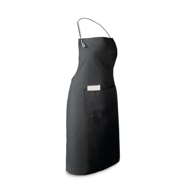 Logotrade advertising products photo of: Apron with 2 pockets, black