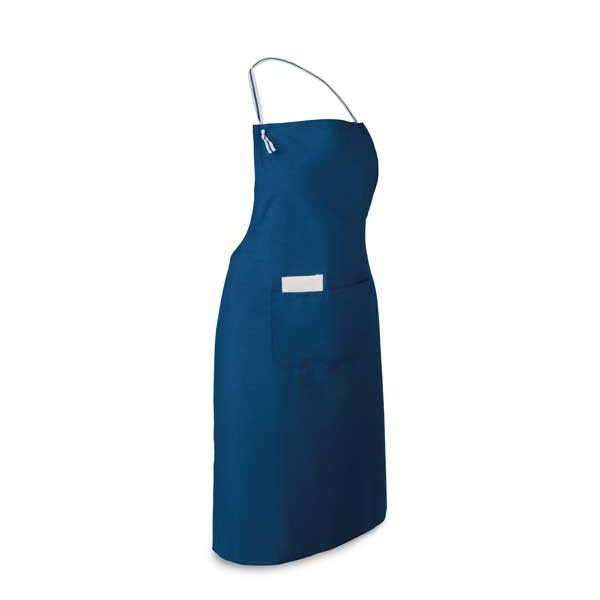 Logo trade promotional item photo of: Apron with 2 pockets, blue