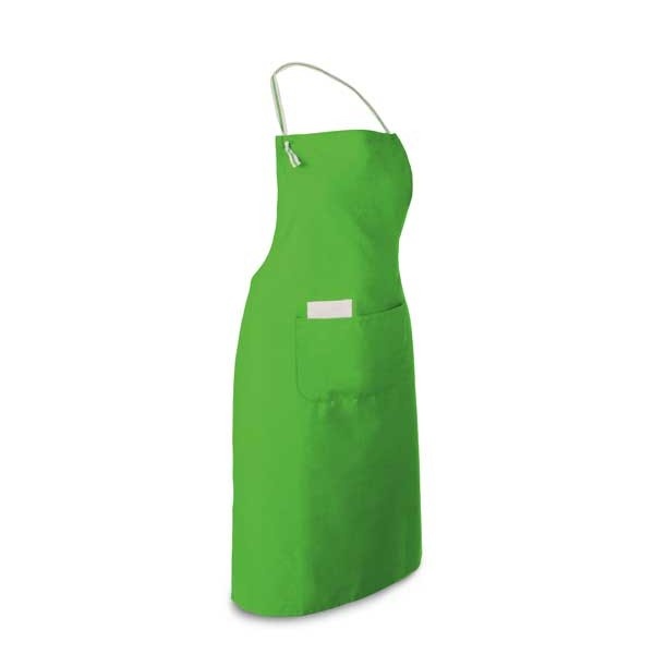 Logo trade promotional items image of: Apron with 2 pockeyts, light green