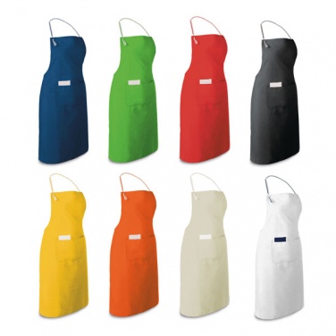 Logo trade promotional gifts image of: Apron with 2 pockets, white