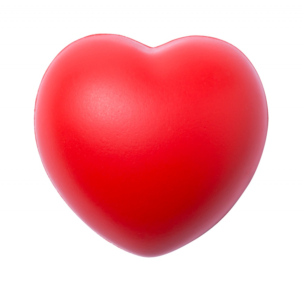 Logotrade promotional merchandise photo of: Ventry antistress ball "heart"