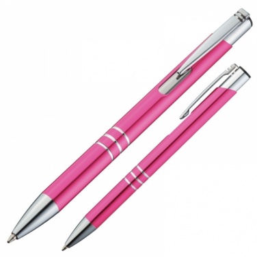 Metal pen Ascot, pink