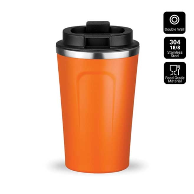 Logotrade promotional items photo of: Nordic coffe mug, 350 ml, orange
