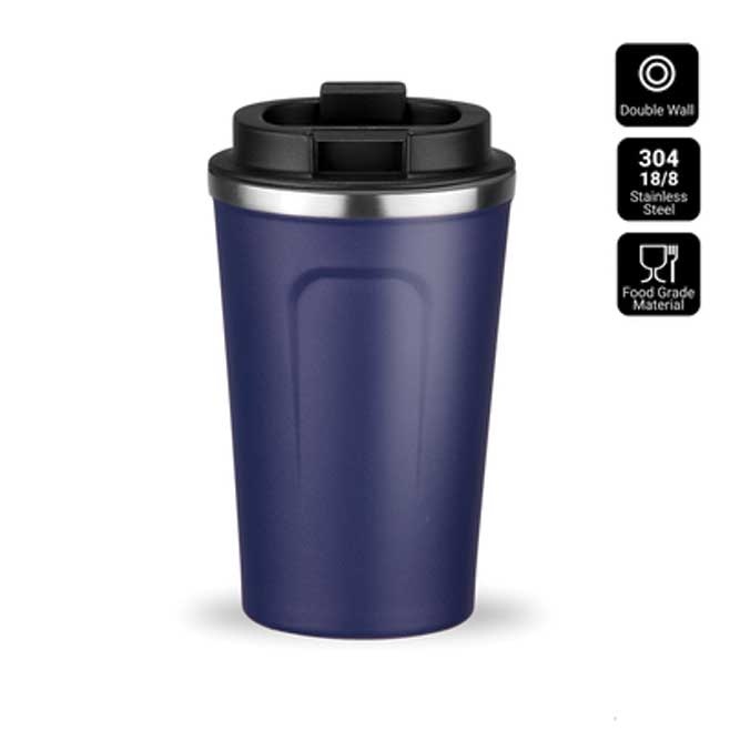 Logo trade advertising products picture of: Nordic coffe mug, 350 ml, navy blue