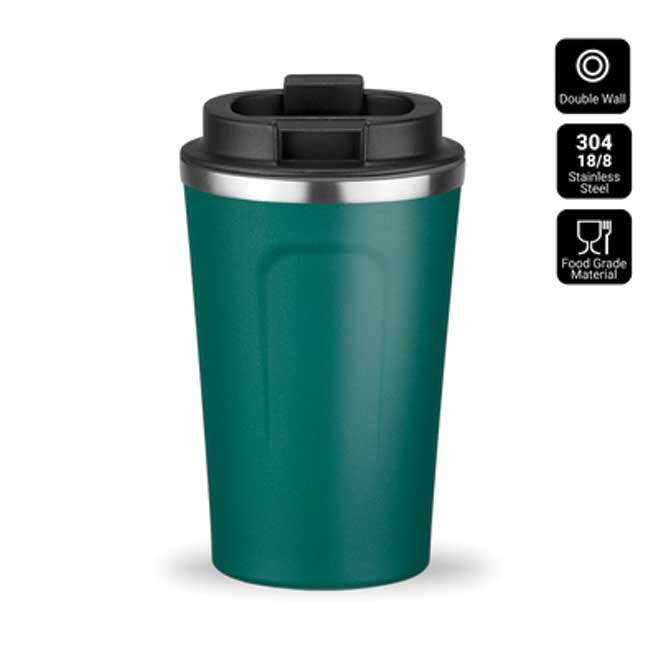 Logotrade promotional merchandise image of: Nordic coffe mug, 350 ml, green