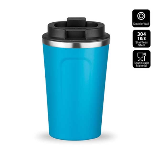 Logotrade promotional gift picture of: Nordic coffe mug, 350 ml, turquoise