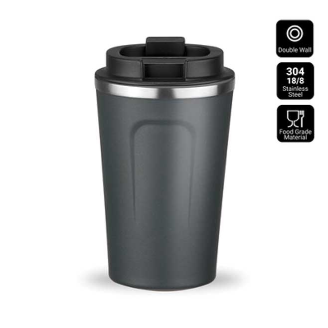 Logotrade corporate gift image of: Nordic coffe mug, 350 ml, gray