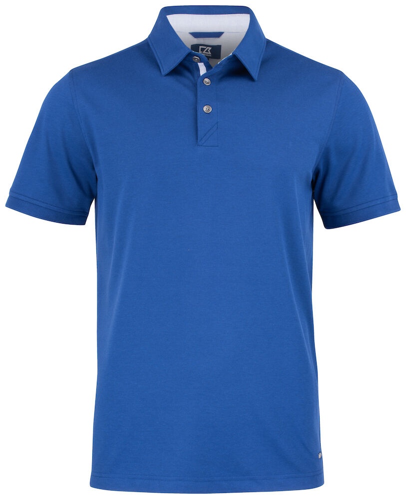 Logotrade promotional product picture of: Advantage Premium Polo Men, blue