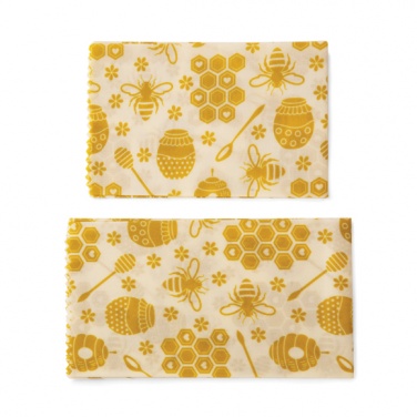 Logotrade promotional item picture of: Beeswax food wraps set BEES