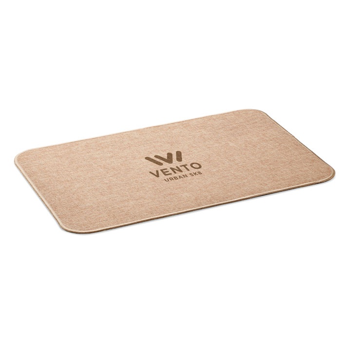 Logotrade promotional gift picture of: Flax doormat