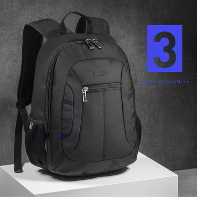 Logo trade promotional gifts picture of: Backpack City 15", black/blue