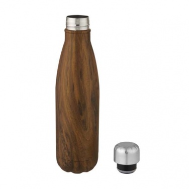 Logotrade promotional giveaways photo of: Cove vacuum insulated stainless steel bottle, 500 ml, brown