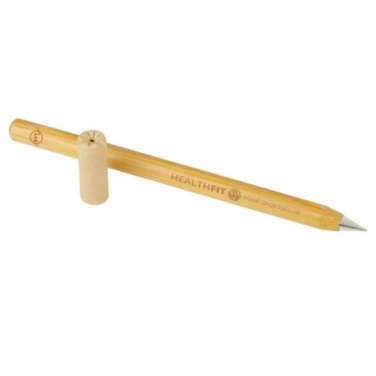 Logotrade promotional gift picture of: Perie bamboo inkless pen, natural