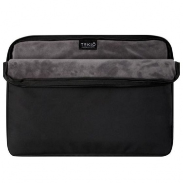 Logo trade corporate gifts picture of: Rise 15.6" GRS recycled laptop sleeve, black