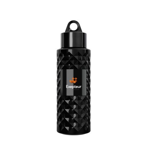 Logotrade promotional item image of: Nairobi Bottle 1L, black