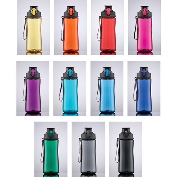 Logotrade business gift image of: Neon water bottle TRITAN™, 580ml
