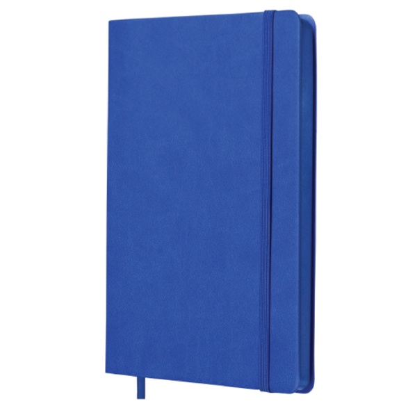 Logotrade promotional giveaway picture of: Grid notebook Shady GRS A5, blue