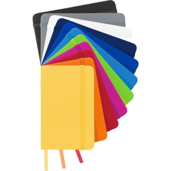 Logo trade advertising products image of: Spectrum A6 Notebook, black