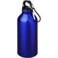 Oregon 400 ml aluminium water bottle with carabiner, Blue