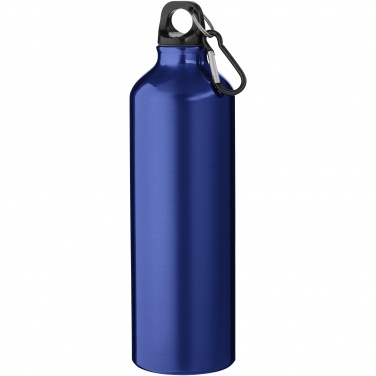 Logo trade promotional merchandise picture of: Oregon 770 ml aluminium water bottle with carabiner