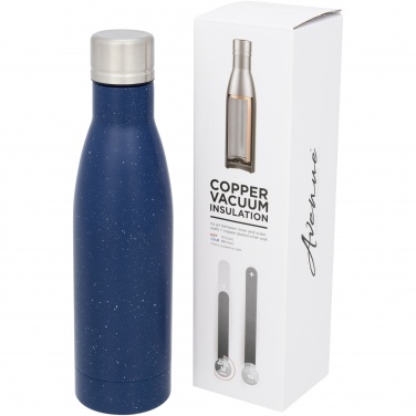 Logo trade corporate gifts image of: Vasa 500 ml speckled copper vacuum insulated bottle