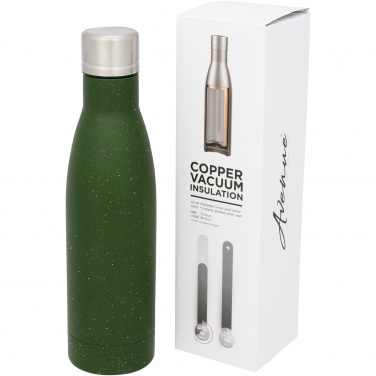 Logo trade promotional giveaways image of: Vasa 500 ml speckled copper vacuum insulated bottle