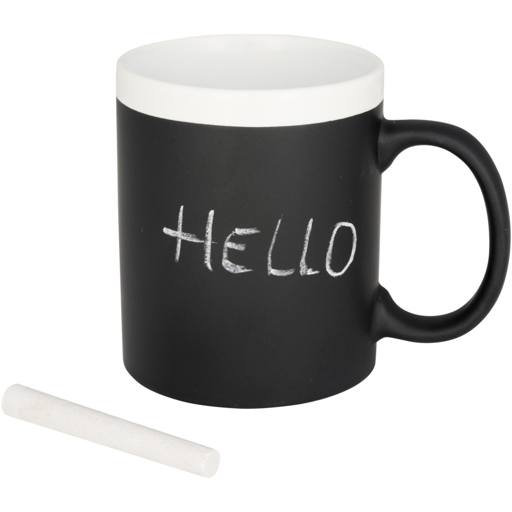 Logotrade promotional merchandise picture of: Chalk-write 330 ml ceramic mug