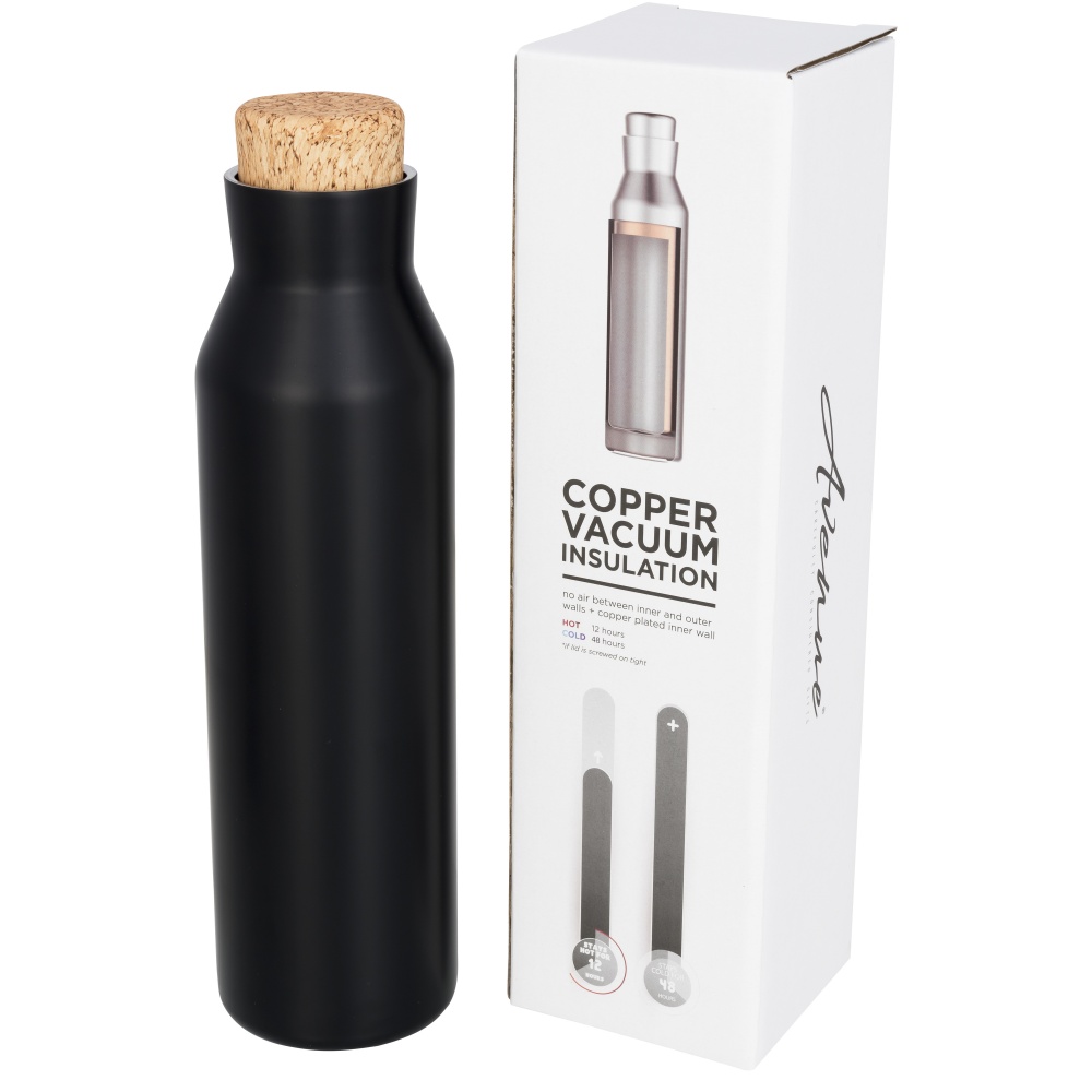 Logo trade business gifts image of: Norse 590 ml copper vacuum insulated bottle