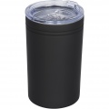 Pika 330 ml vacuum insulated tumbler and insulator, Solid black