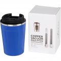 Leak-proof copper vacuum insulated tumbler Thor, 360 ml, Blue