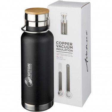 Logo trade business gifts image of: Thor 480 ml copper vacuum insulated water bottle