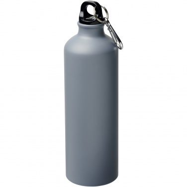 Logo trade promotional products image of: Oregon 770 ml matte water bottle with carabiner