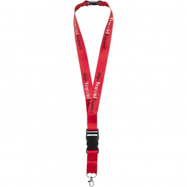 Logotrade promotional merchandise photo of: Yogi lanyard detachable buckle break-away closure