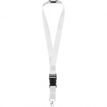 Logo trade promotional product photo of: Yogi lanyard detachable buckle break-away closure