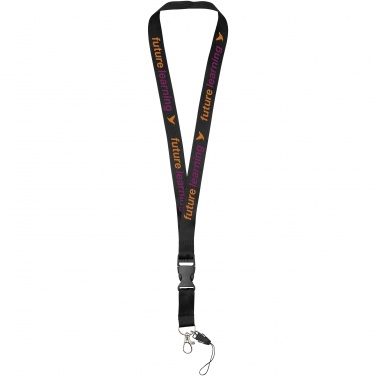 Logotrade promotional merchandise photo of: Sagan phone holder lanyard with detachable buckle