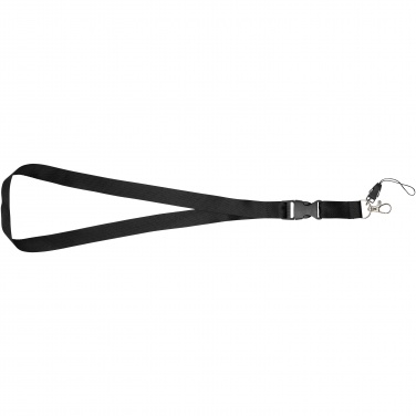 Logotrade promotional products photo of: Sagan phone holder lanyard with detachable buckle