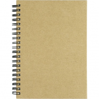 Logo trade promotional giveaways picture of: Mendel recycled notebook