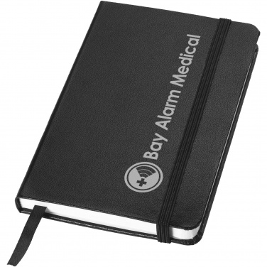 Logo trade business gift photo of: Classic A6 hard cover pocket notebook