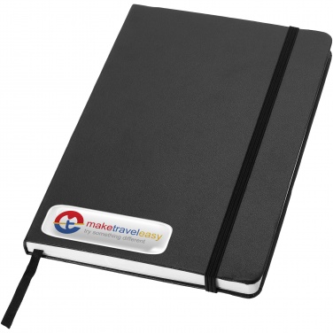 Logo trade corporate gifts image of: Classic A5 hard cover notebook