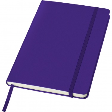 Logo trade promotional giveaways image of: Classic A5 hard cover notebook