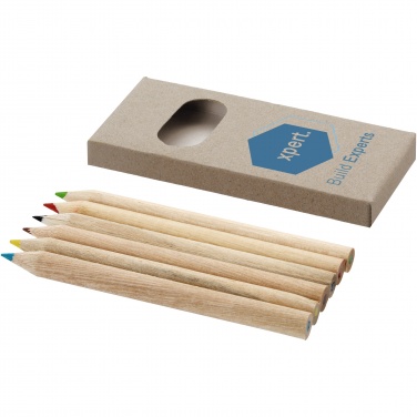 Logotrade corporate gift picture of: Ayola 6-piece coloured pencil set