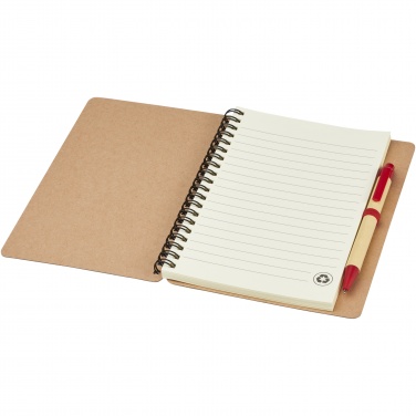 Logo trade advertising products picture of: Priestly recycled notebook with pen