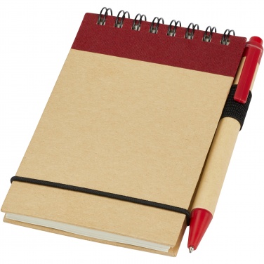 Logotrade promotional merchandise photo of: Zuse A7 recycled jotter notepad with pen