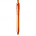 Vancouver recycled PET ballpoint pen, Transparent orange