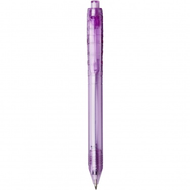 Logo trade promotional merchandise photo of: Vancouver recycled PET ballpoint pen