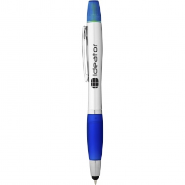 Logotrade promotional product picture of: Nash stylus ballpoint pen and highlighter